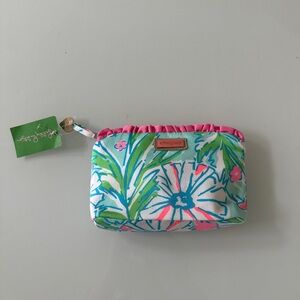 NWT lily Pulitzer makeup/ cosmetic bag